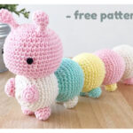 The Little Caterpillar Toy Crochet Free Pattern