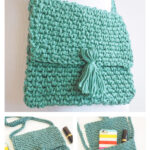 Cute Cross Body Bag Free Crochet Pattern