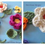 Flowers and Butterflies Crochet Free Pattern