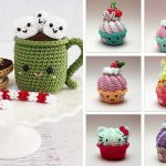 Cupcakes and Hot Cocoa Crochet Free Pattern