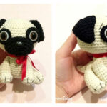 Baby Pug Dog Amigurumi Free Crochet Pattern