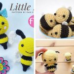 Crochet Little Bee Amigurumi Free Pattern