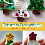 Easy Christmas Trees Crochet Free Pattern