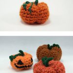Halloween Pumpkin Toy Crochet Free Pattern
