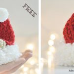Tunisian Puffball Gnome Free Pattern