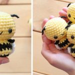 Crochet Little Bee Amigurumi Free Pattern