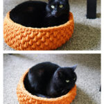 Crochet Pet Cat Bed Free Pattern