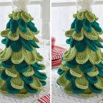 Merry Christmas Tree Crochet Free Pattern