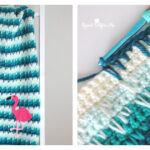 Crochet Spike Stitch Blanket Free Pattern