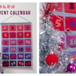 Modern Advent Calendar Free Crochet Pattern