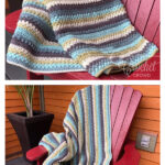 Beans & Bobbles Afghan Free Crochet Pattern and Video Tutorial