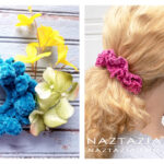 Double Scrunchie Free Crochet Pattern