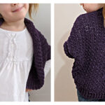 Ragged Falls Cocoon Shrug Free Crochet Pattern