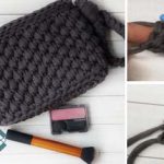 Wristlet purse bag crochet free pattern