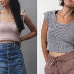 Crochet  Crop Top Free Pattern