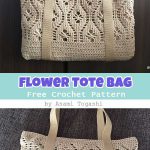 Flower Tote Bag Free Crochet Pattern