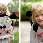 Cow Backpack Free Crochet Pattern