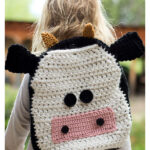 Cow Backpack Free Crochet Pattern