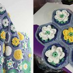 Water Garden Cal Blanket Free Crochet Pattern