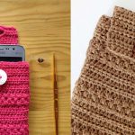 Simply Elegant Cell Phone Pouch Crochet Free Pattern