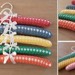 Coat Hanger Cover Free Crochet Pattern