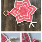 Baby Little Star Toy Blanket Free Crochet Pattern