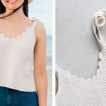Seascape Scallop Tank Top Free Crochet Pattern