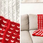 Crochet Heart Blanket Free Pattern