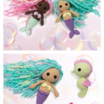 Little Mermaid Amigurumi Crochet Free Pattern