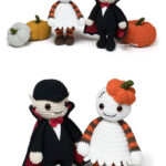 Halloween Cuddle Me Ghost Free Crochet Pattern