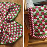 Crochet Christmas Blanket Free Pattern and Video Tutorial