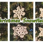The 7 Christmas Snowflake Free Crochet Pattern