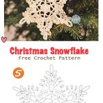 The 7 Christmas Snowflake Free Crochet Pattern