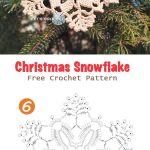 The 7 Christmas Snowflake Free Crochet Pattern