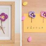 Amor-Perfeito Flower Free Crochet Pattern