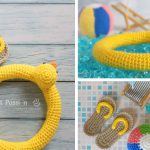 Ball, Mini Sandals, Duck Buoy Amigurumi Crochet Free Pattern