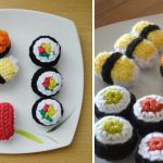 Sushi  Amigurumi Food Crochet Free Pattern