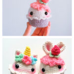 Bunny Rabbit Cupcake Free Crochet Pattern