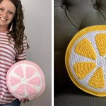 Lemon Pillow Crochet Free Pattern