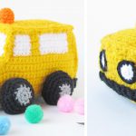 Crochet Amigurumi School Bus Free Pattern