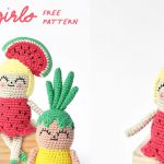 Amigurumi Fruit Girls Free Crochet Pattern