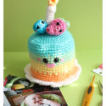 Smash Birthday Cake Amigurumi Free Crochet Pattern