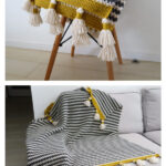 The Boho Stripes Blanket Free Crochet Pattern and Video Tutorial