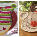 Christmas Dishcloth Free Crochet Pattern