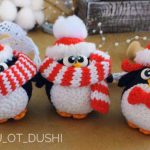 Crochet Christmas Amigurumi Penguins Free Pattern