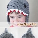 Cute Crochet Shark Hat Free Pattern