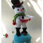 Runaway Snowman Free Crochet Pattern