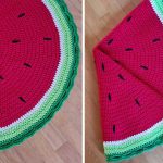 Watermelon – Rug Crochet Free Pattern
