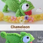 Crochet Chameleon Amigurumi Free Pattern