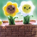Crochet Basket of Flowers Amigurumi Free Pattern